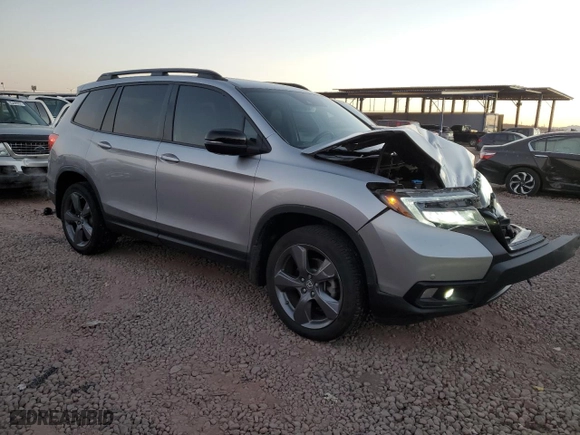2020 Honda Passport Touring with VIN 5FNYF8H9XLB018823, listed as a Copart auction lot 85459144 with 18,481 mi miles and Salvage Title. Bid and sale history available at carsss.com. Image 4.