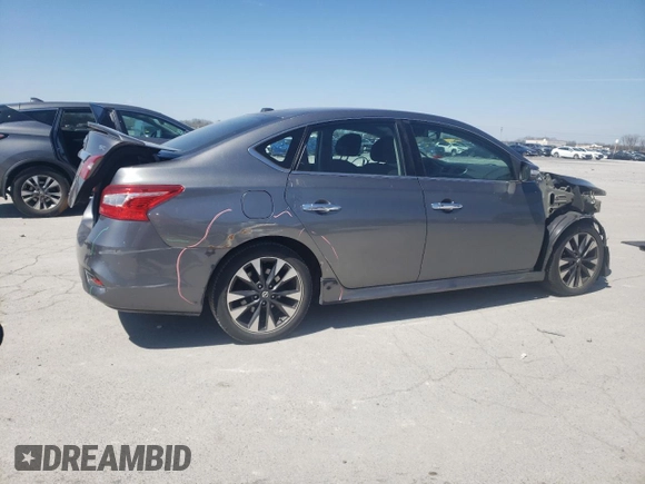 2019 Nissan Sentra S with VIN 3N1AB7AP5KY210950, listed as a Copart auction lot 49695905 with 99,386 mi miles and Salvage title. Bid and sale history available at DreamBid. Image 3.