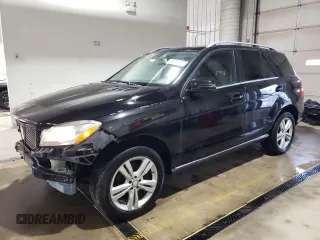 2014 Mercedes-Benz M 350 with VIN 4JGDA2EB2EA324276, listed as a Copart auction lot 53808515 with 199,264 mi miles and Salvage Title. Bid and sale history available at DreamBid. Image 1.