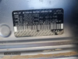 2018 Mitsubishi Outlander ES z VIN JA4AZ3A34JJ003445, wystawiony jako Copart lot #55850775 z przebiegiem 133 644 mil mil oraz Szkoda całkowita • Salvage title. Historia ofert i sprzedaży dostępna na DreamBid. Obrazek 13.