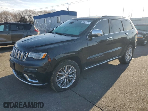 2017 Jeep Grand Cherokee Summit with VIN 1C4RJFJT4HC689096, listed as a Copart auction lot 48569155 with 126,737 mi miles and Salvage title. Bid and sale history available at DreamBid. Image 1.