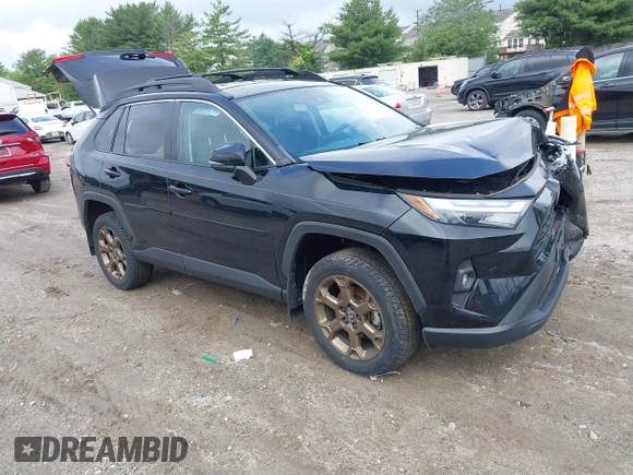 2023 Toyota RAV4 Hybrid XLE with VIN 2T3UWRFV7PW163872, listed as a IAAI auction lot 42383531 with 46,482 mi miles and . Bid and sale history available at DreamBid. Image 1.