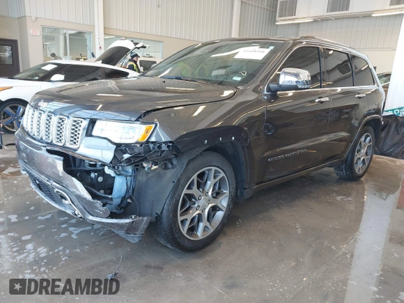2020 Jeep Grand Cherokee Overland with VIN 1C4RJFCGXLC419668, listed as a IAAI auction lot 41608508 with 104,088 mi miles. Bid and sale history available at carsss.com. Image 19.