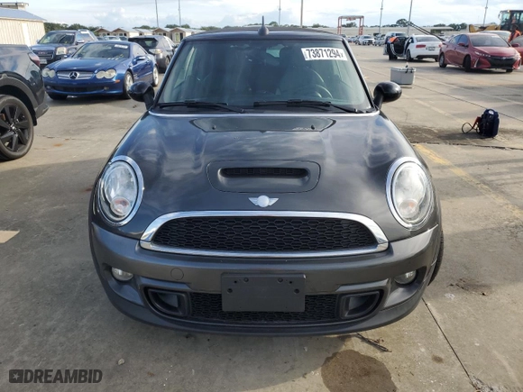 2014 MINI Cooper Convertible S with VIN WMWZP3C51ET706750, listed as a Copart auction lot 73871294 with 0 mi miles and Non Repairable. Bid and sale history available at carsss.com. Image 5.