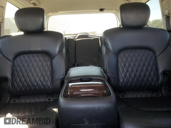 2019 Infiniti QX80 LUXE with VIN JN8AZ2NF0K9682237, listed as a Copart auction lot 76458054 with 200,619 mi miles and Non Repairable. Bid and sale history available at carsss.com. Image 10.
