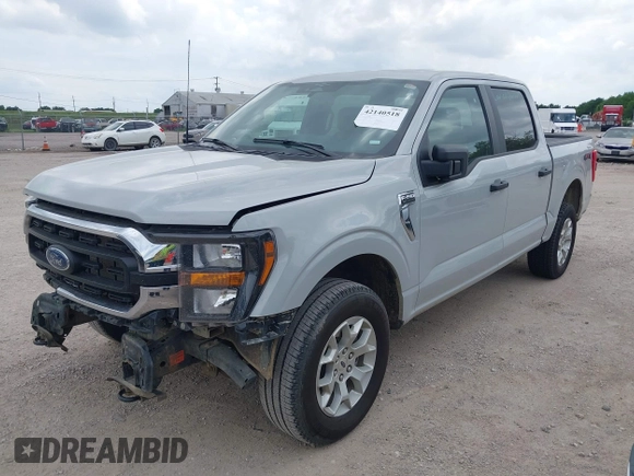 2023 Ford F-150 XL with VIN 1FTFW1E50PKE94894, listed as a IAAI auction lot 42140518 with 35,109 mi miles. Bid and sale history available at carsss.com. Image 18.