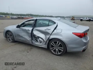 2020 Acura TLX Technology with VIN 19UUB3F44LA001126, listed as a Copart auction lot 58700805 with 49,195 mi miles and Salvage title. Bid and sale history available at DreamBid. Image 2.