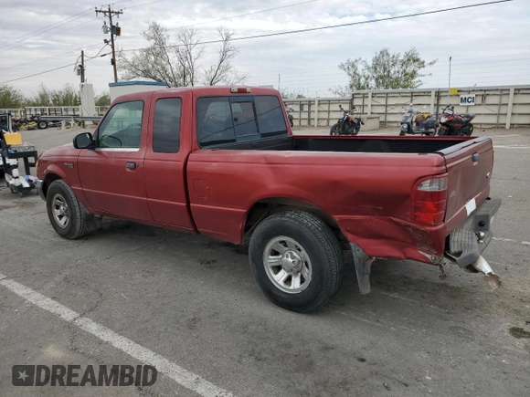 2002 Ford Ranger XLT Appearance with VIN 1FTYR44EX2PA16674, listed as a Copart auction lot 76377354 with 164,298 mi miles and Salvage Title. Bid and sale history available at carsss.com. Image 2.
