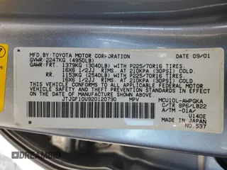 2002 Lexus RX 300 z VIN JTJGF10U920120790, wystawiony jako Copart lot #54898015 z przebiegiem 190 150 mil mil oraz Czysty tytuł • Clean title. Historia ofert i sprzedaży dostępna na DreamBid. Obrazek 13.