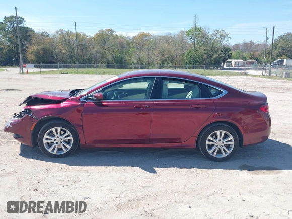 2017 Chrysler 200 Touring with VIN 1C3CCCFB0HN508745, listed as a IAAI auction lot 41699083 with 109,324 mi miles. Bid and sale history available at carsss.com. Image 14.
