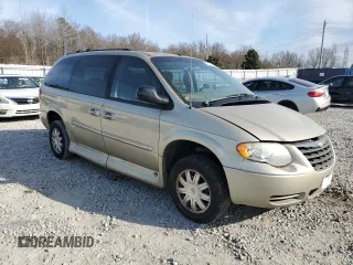 2006 Chrysler Town & Country LWB Touring with VIN 2A4GP54L16R714059, listed as a Copart auction lot 47740355 with 110,775 mi miles and Salvage Title. Bid and sale history available at carsss.com. Image 4.