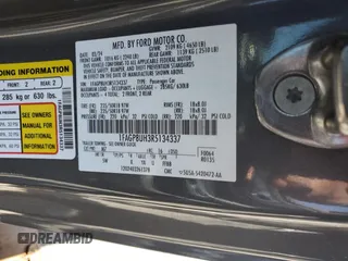 2024 Ford Mustang EcoBoost with VIN 1FAGP8UH3R5134337, listed as a Copart auction lot 59032595 with 31,338 mi miles and Salvage title. Bid and sale history available at DreamBid. Image 13.