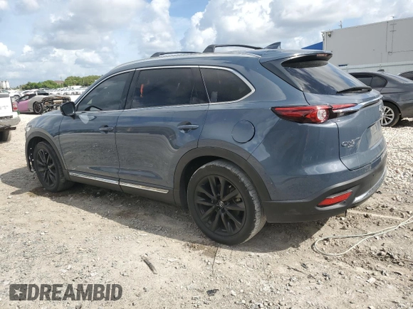 2022 Mazda CX-9 Grand Touring with VIN JM3TCBDY0N0626646, listed as a Copart auction lot 61138535 with 34,054 mi miles and Non repairable. Bid and sale history available at DreamBid. Image 2.