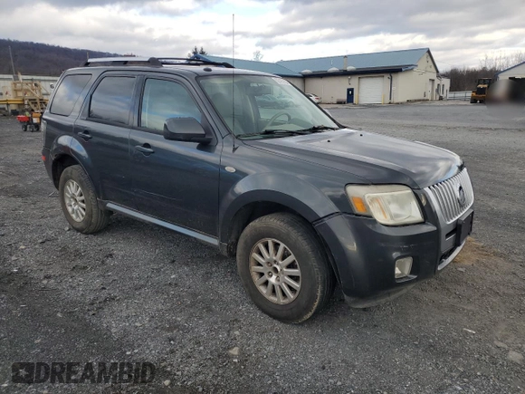 2009 Mercury Mariner Premier with VIN 4M2CU87769KJ12784, listed as a Copart auction lot 82487034 with 157,456 mi miles and Salvage Title. Bid and sale history available at carsss.com. Image 4.