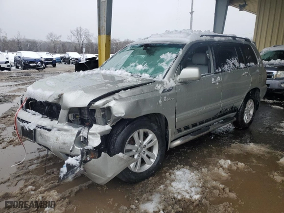 2006 Toyota Highlander Hybrid with VIN JTEEW21A560014956, listed as a Copart auction lot 81378634 with 151,863 mi miles and Salvage Title. Bid and sale history available at carsss.com. Image 1.