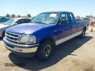 1998 Ford F-150 with VIN 1FTZX1728WKA58760, listed as a IAAI auction lot 42832277 with 189,085 mi miles and . Bid and sale history available at DreamBid. Image 2.