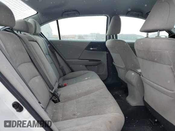 2015 Honda Accord Sedan LX with VIN 1HGCR2F34FA802121, listed as a Copart auction lot 46115235 with 126,084 mi miles and Salvage Title. Bid and sale history available at carsss.com. Image 10.