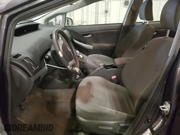 2011 Toyota Prius I with VIN JTDKN3DU4B5362086, listed as a Copart auction lot 53468955 with 181,917 mi miles and Salvage Title. Bid and sale history available at carsss.com. Image 7.