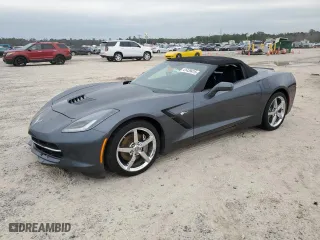 2014 Chevrolet Corvette 3LT with VIN 1G1YF3D70E5127778, listed as a Copart auction lot 41439415 with 38,572 mi miles and Salvage Title. Bid and sale history available at carsss.com. Image 1.