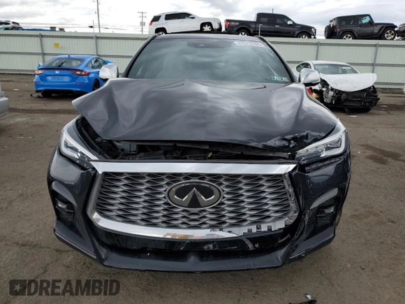 2022 Infiniti QX55 Essential z VIN 3PCAJ5K34NF102691, wystawiony jako Copart lot #47073134 z przebiegiem 19 552 mil mil oraz Szkoda całkowita • Salvage title. Historia ofert i sprzedaży dostępna na DreamBid. Obrazek 5.