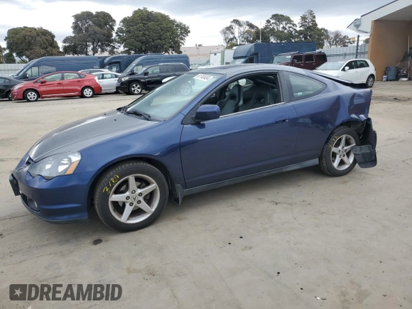 2003 Acura RSX with VIN JH4DC54813C006056, listed as a Copart auction lot 81740484 with 181,090 mi miles and Salvage Title. Bid and sale history available at carsss.com. Image 1.