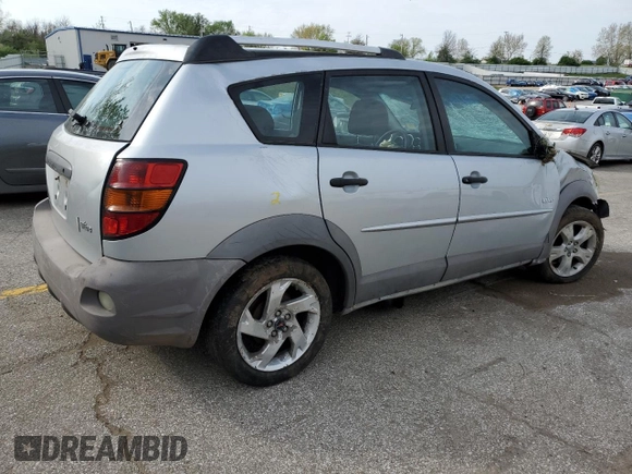 2006 Pontiac Vibe with VIN 5Y2SL65866Z435143, listed as a Copart auction lot 53585145 with Not provided miles and Salvage title. Bid and sale history available at DreamBid. Image 3.