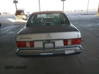 1991 Mercedes-Benz 420 Series 420SEL with VIN WDBCA35E4MA606626, listed as a Copart auction lot 83870934 with 64,059 mi miles and Clean Title. Bid and sale history available at carsss.com. Image 6.