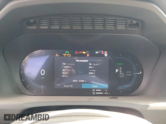 2025 Volvo XC90 with VIN YV4H60PF3S1335792, listed as a Copart auction lot 54220905 with 2,658 mi miles and Salvage Title. Bid and sale history available at DreamBid. Image 9.