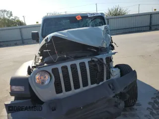 2024 Jeep Wrangler Sport S z VIN 1C4PJXAN9RW138743, wystawiony jako Copart lot #75490194 z przebiegiem 16 573 mil mil oraz Szkoda całkowita • Salvage title. Historia ofert i sprzedaży dostępna na DreamBid. Obrazek 5.
