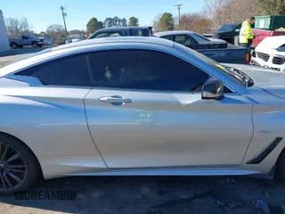 2018 Infiniti Q60 Luxe with VIN JN1EV7EL9JM391021, listed as a IAAI auction lot 41369592 with 112,732 mi miles and . Bid and sale history available at carsss.com. Image 14.