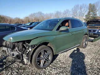2021 Audi Q5 Premium Plus with VIN WA1E2AFYXM2040934, listed as a Copart auction lot 48679085 with 54,132 mi miles and Salvage Title. Bid and sale history available at carsss.com. Image 1.