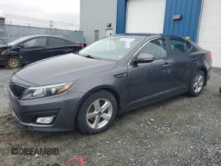 2015 Kia Optima LX z VIN KNAGM4A77F5622173, wystawiony jako Copart lot #56191415 z przebiegiem 195 672 mil mil oraz Czysty tytuł • Clean title. Historia ofert i sprzedaży dostępna na DreamBid. Obrazek 1.