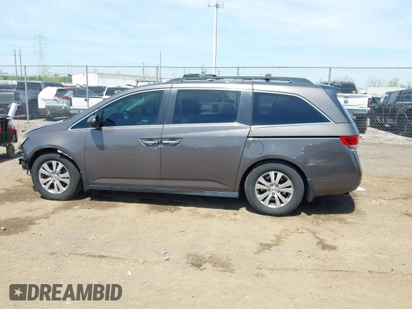 2016 Honda Odyssey SE with VIN 5FNRL5H34GB043343, listed as a IAAI auction lot 42096360 with 140,878 mi miles and . Bid and sale history available at DreamBid. Image 15.