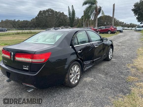 2011 Lincoln MKZ Hybrid with VIN 3LNDL2L33BR759329, listed as a Copart auction lot 76805644 with 131,927 mi miles and Clean Title. Bid and sale history available at carsss.com. Image 4.