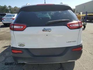2016 Jeep Cherokee Limited with VIN 1C4PJMDB6GW261526, listed as a Copart auction lot 50379155 with 109,638 mi miles and Salvage title. Bid and sale history available at DreamBid. Image 6.