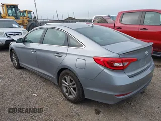 2016 Hyundai Sonata SE with VIN 5NPE24AF5GH375681, listed as a IAAI auction lot 42047034 with 137,256 mi miles and . Bid and sale history available at carsss.com. Image 3.