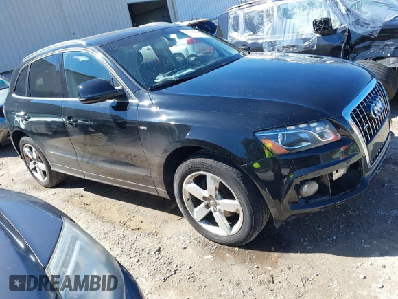 2012 Audi Q5 3.2L Premium Plus with VIN WA1DKAFP3CA071854, listed as a IAAI auction lot 41715296 with 175,634 mi miles. Bid and sale history available at carsss.com. Image 1.