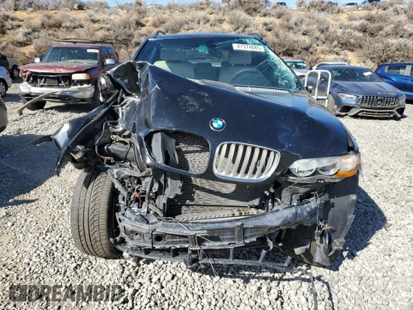 2005 BMW X5 4.8is with VIN 5UXFA93555LE83558, listed as a Copart auction lot 47374685 with 0 mi miles and Salvage Title. Bid and sale history available at carsss.com. Image 5.