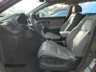 2017 Honda CR-V EX-L with VIN 7FARW1H87HE004506, listed as a Copart auction lot 52672355 with 43,519 mi miles and Salvage Title. Bid and sale history available at DreamBid. Image 7.