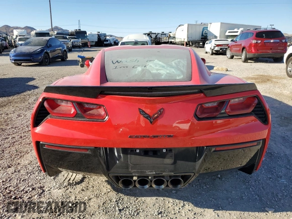 2019 Chevrolet Corvette 1LT with VIN 1G1YB2D73K5123709, listed as a Copart auction lot 57163344 with 31,274 mi miles and Clean Title. Bid and sale history available at carsss.com. Image 6.