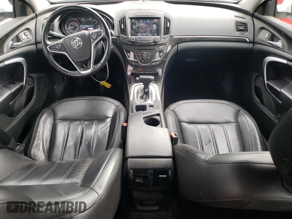 2014 Buick Regal Premium I with VIN 2G4GN5EX4E9314116, listed as a Copart auction lot 61821395 with 144,708 mi miles and Salvage title. Bid and sale history available at DreamBid. Image 8.