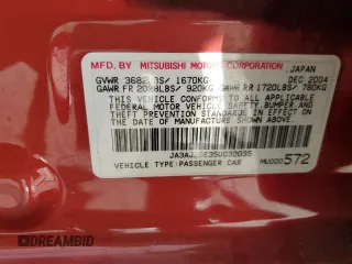 2005 Mitsubishi Lancer ES with VIN JA3AJ26E35U032035, listed as a Copart auction lot 80914944 with 101,438 mi miles and Salvage Title. Bid and sale history available at carsss.com. Image 12.