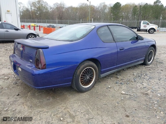 2006 Chevrolet Monte Carlo LT 3.5L with VIN 2G1WM15K469432855, listed as a IAAI auction lot 41857146 with 253,510 mi miles. Bid and sale history available at carsss.com. Image 4.