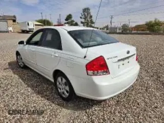 2009 Kia Spectra EX with VIN KNAFE221395611215, listed as a Copart auction lot 80164254 with 135,783 mi miles and Clean Title. Bid and sale history available at carsss.com. Image 3.