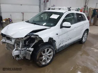 2014 Mitsubishi Outlander Sport ES with VIN 4A4AP3AU8EE001743, listed as a IAAI auction lot 41997480 with 135,424 mi miles. Bid and sale history available at carsss.com. Image 2.