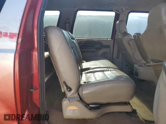 2002 Ford Excursion Special Serv z VIN 1FMNU40L92EA53356, wystawiony jako Copart lot #65188184 z przebiegiem 245 397 mil mil oraz Szkoda całkowita • Salvage title. Historia ofert i sprzedaży dostępna na DreamBid. Obrazek 11.