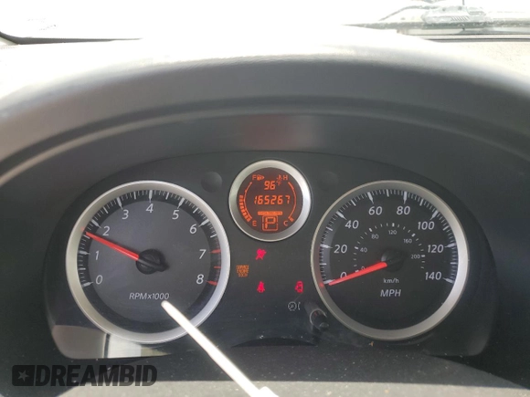 2012 Nissan Sentra S with VIN 3N1AB6AP7CL702095, listed as a Copart auction lot 60427205 with 165,267 mi miles and Salvage title. Bid and sale history available at DreamBid. Image 9.
