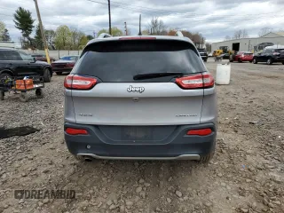 2017 Jeep Cherokee Limited with VIN 1C4PJMDB5HD226697, listed as a Copart auction lot 52945615 with Not Provided miles and Salvage Title. Bid and sale history available at DreamBid. Image 6.