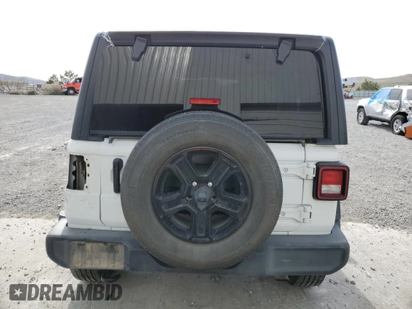 2021 Jeep Wrangler Unlimited Sport S z VIN 1C4HJXDN9MW625689, wystawiony jako Copart lot #54601735 z przebiegiem 82 392 mil mil oraz Szkoda całkowita • Salvage title. Historia ofert i sprzedaży dostępna na DreamBid. Obrazek 6.