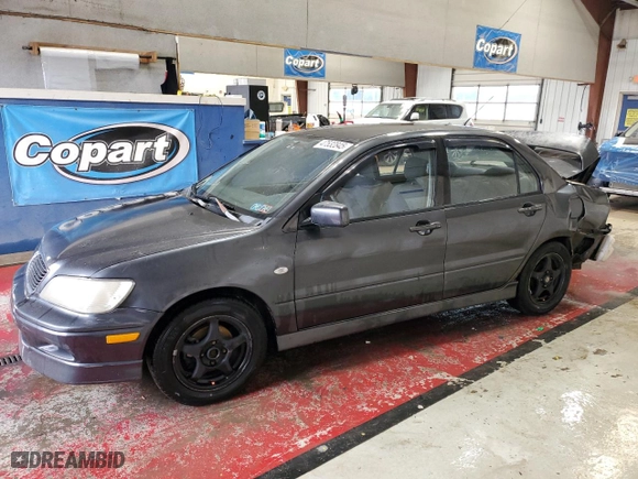 2003 Mitsubishi Lancer OZ-Rally with VIN JA3AJ86E73U055107, listed as a Copart auction lot 47532845 with 186,173 mi miles and Salvage Title. Bid and sale history available at carsss.com. Image 1.